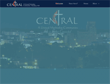 Tablet Screenshot of centralunitedmethodistchurch.org
